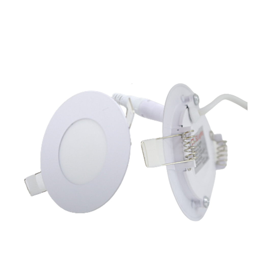 Plafón LED Empotrable 3w Slim SL Frio