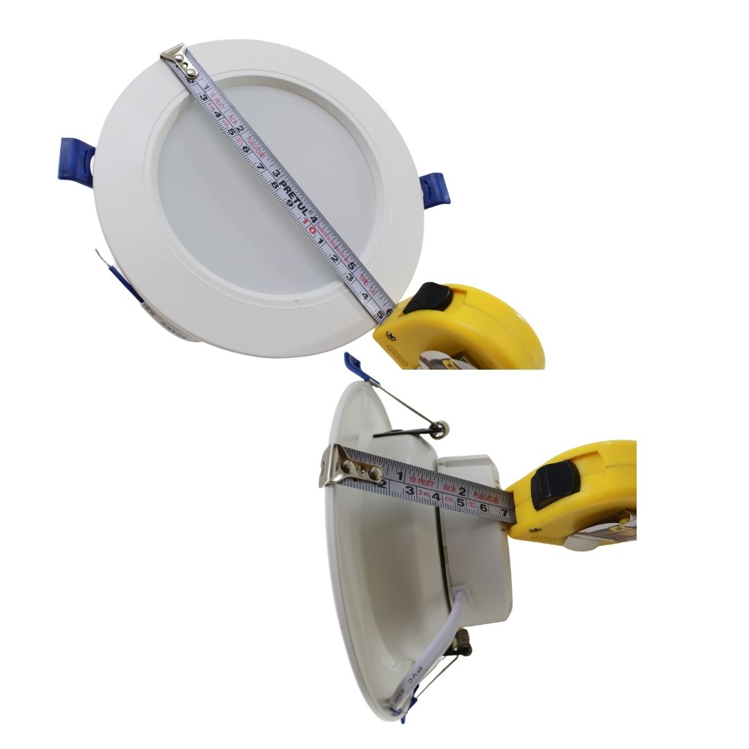 Downlight LED Empotrar 12W Luz Fría-ML-DL-12W-WT-BB