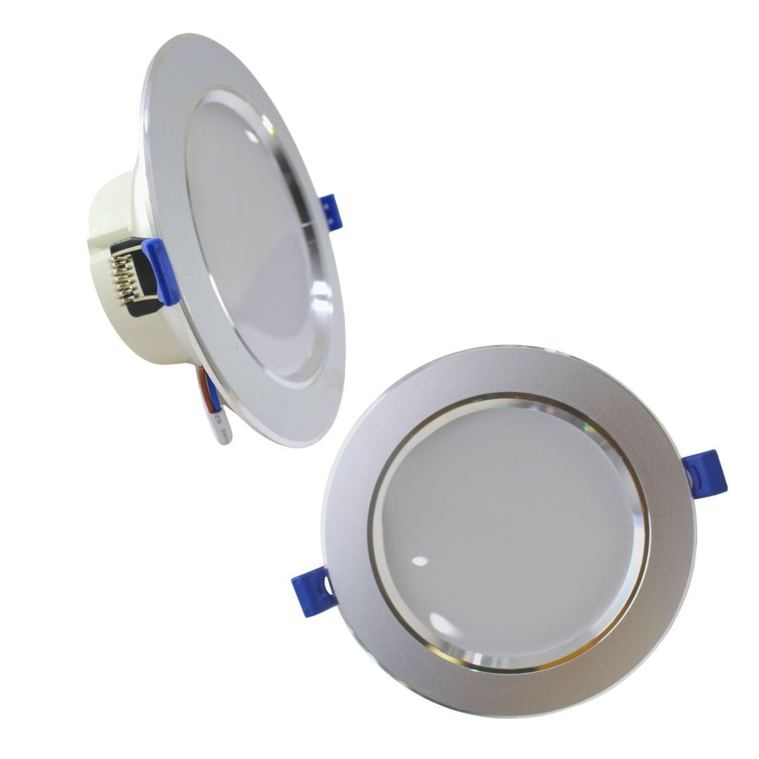 Downlight LED para Oficinas y Comercios – Iluminación Moderna y Eficiente -Satinado-MLDL12WBBP