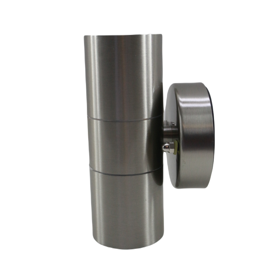 Luminaria de Pared Cilíndrica Doble ADE-013 | Iluminación Decorativa para Exteriores