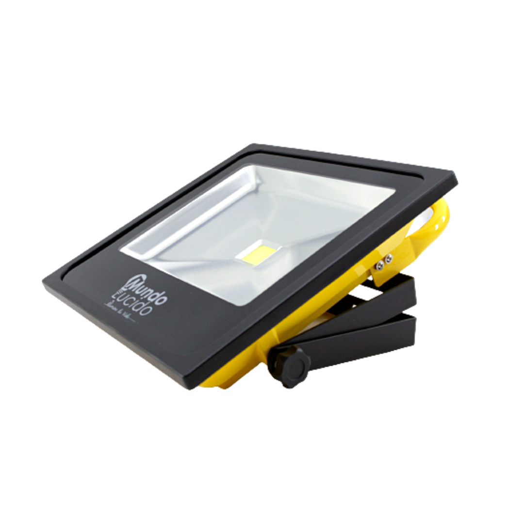 Reflector LED Recargable con Base 50w
