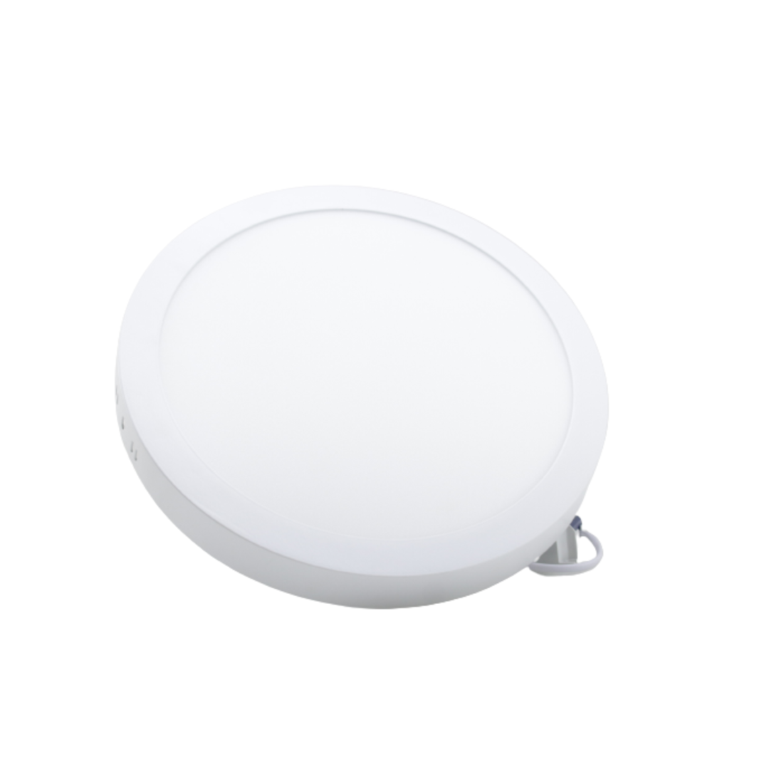 Lámpara LED de Sobreponer Redonda 24w 6500k