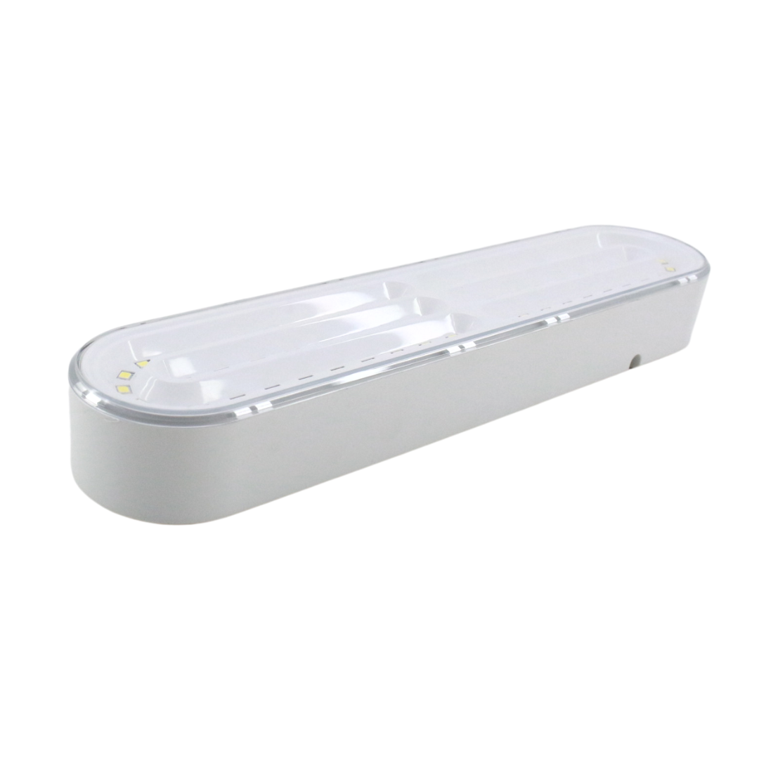 Lámpara De Emergencia De Barra Color Blanco 60 leds
