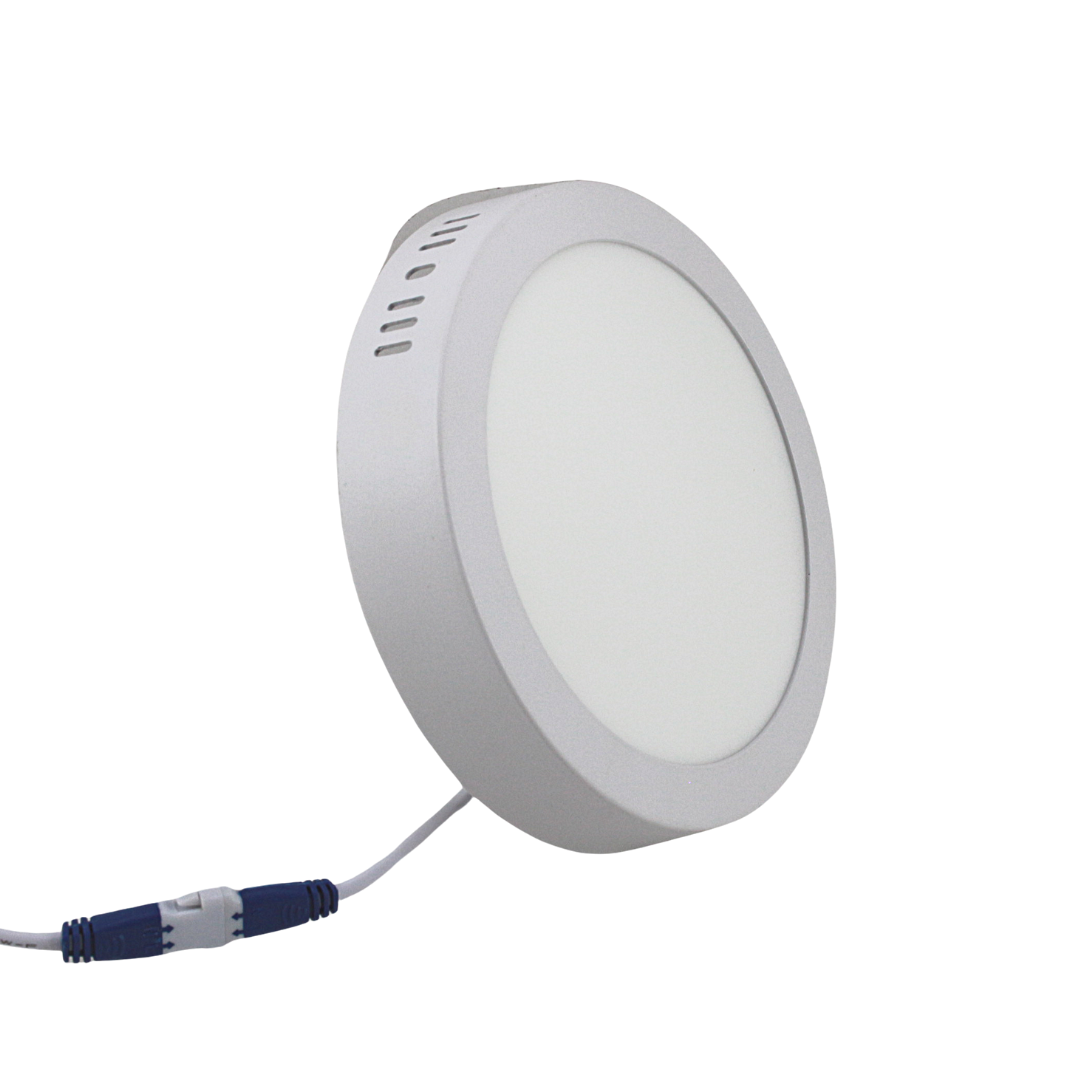 Lámpara de Sobreponer LED 12w Luz Blanca para Techo Plafon