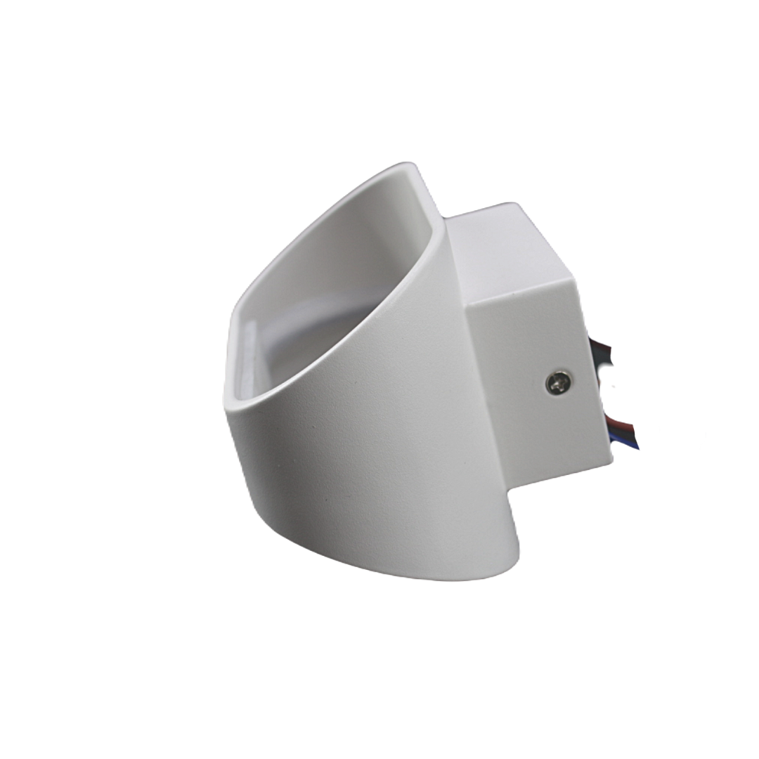 Luminaria De Pared LED Exterior Blanco Frio 6w