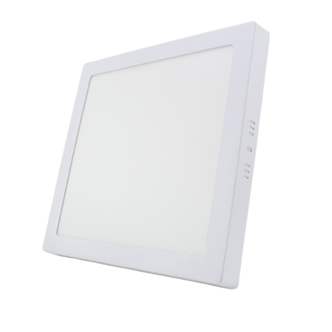 Lámpara Sobrfeponer LED Cuadrada 30X30 24w Blanco Frio