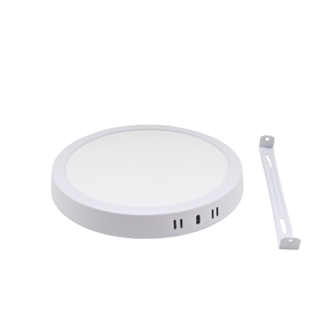 Lámpara de Sobreponer redonda 18w Luz Blanca