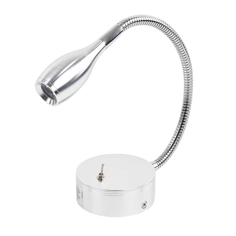 Lámpara de Pared LED para Lectura Aluminio 3k