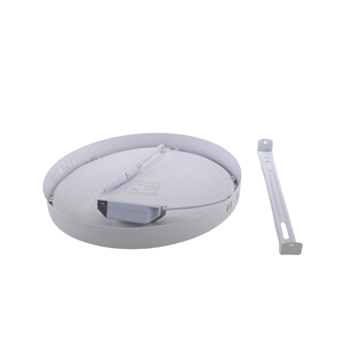 Lámpara de Sobreponer redonda 18w Luz Blanca