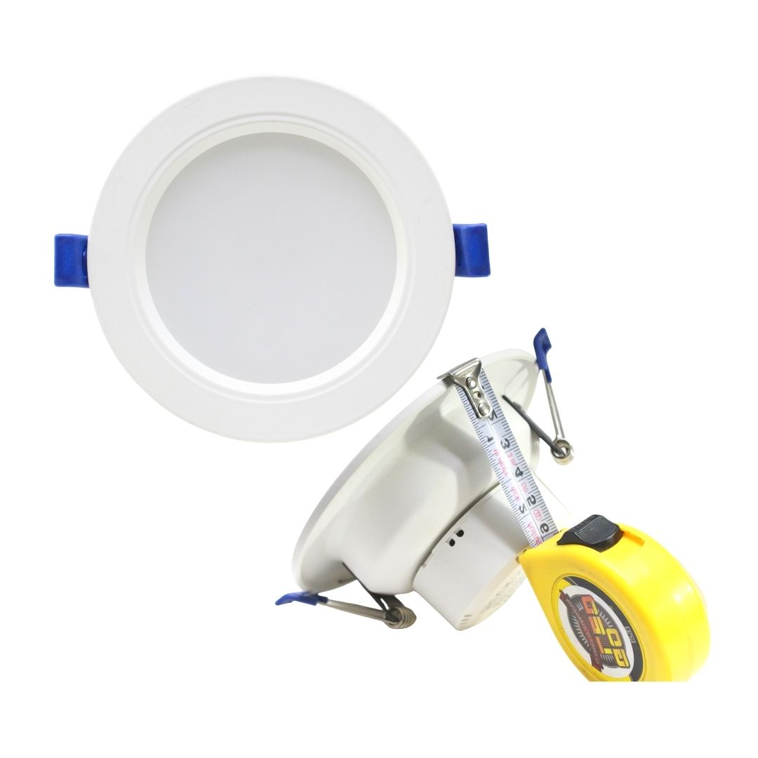 Lámpara LED Empotrable 7w Spot Plafón Blanco-ML-DL-7W-BB