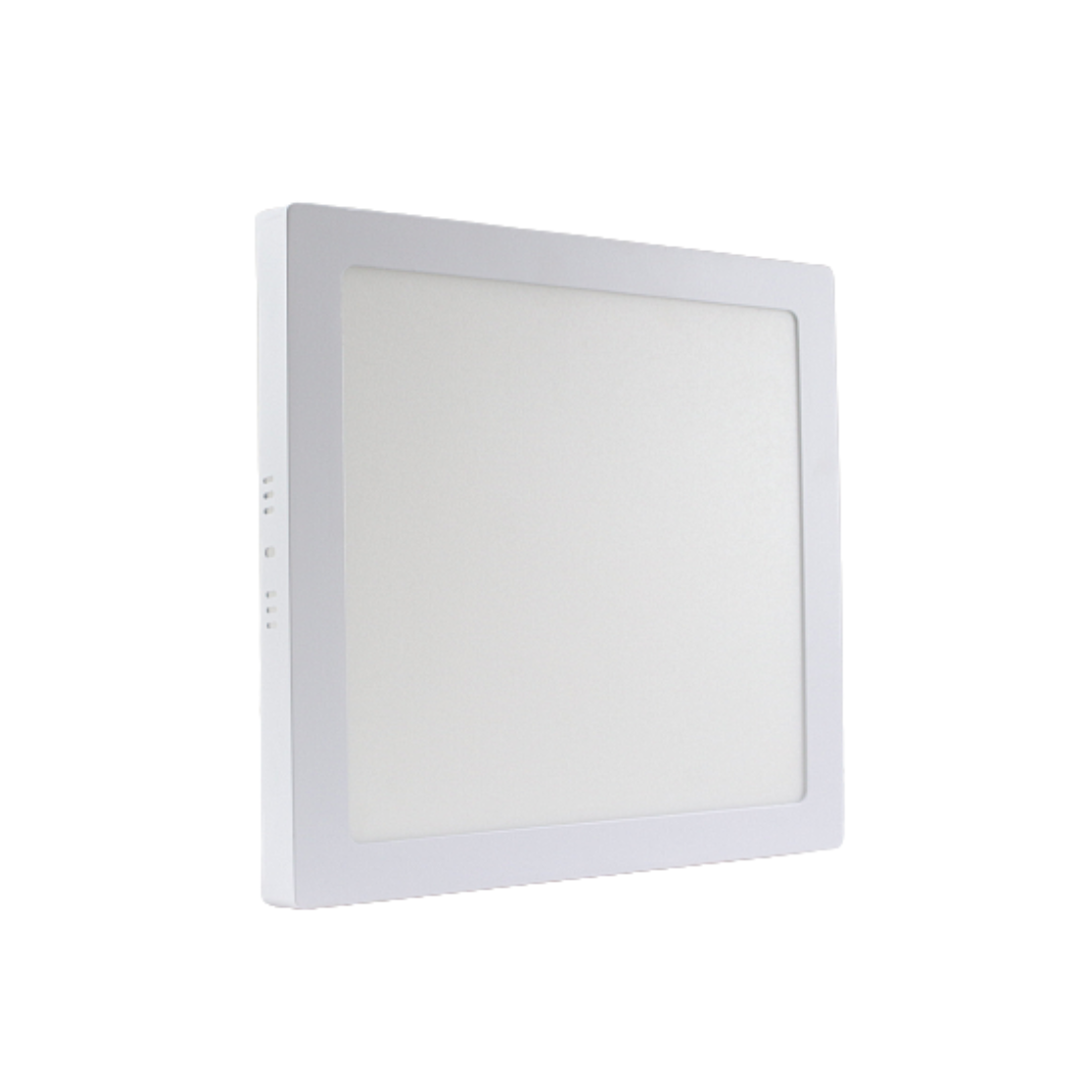 Lámpara Sobrfeponer LED Cuadrada 30X30 24w Blanco Frio