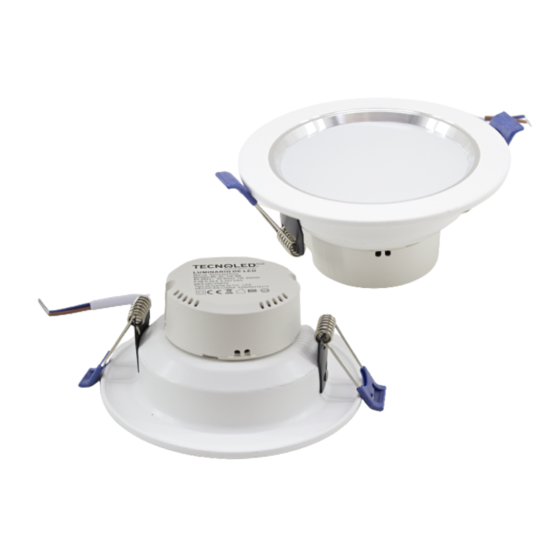 Downlight LED Empotrar - Luz Fría Blanco