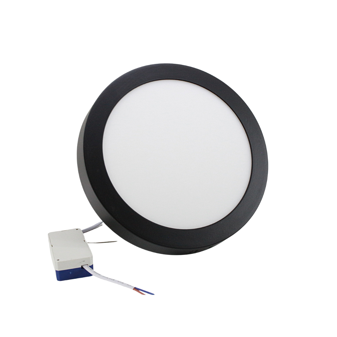 Downlight LED de Sobreponer –DLSR18WBBNR- Iluminación Uniforme y Moderna