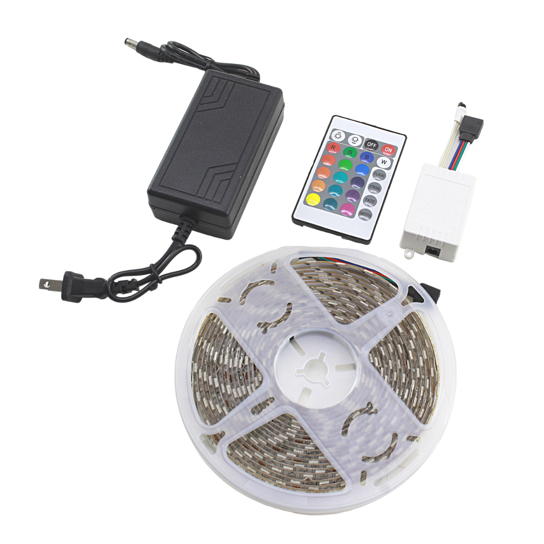 Tira LED RGB 5050 Kit Completo 5 mts