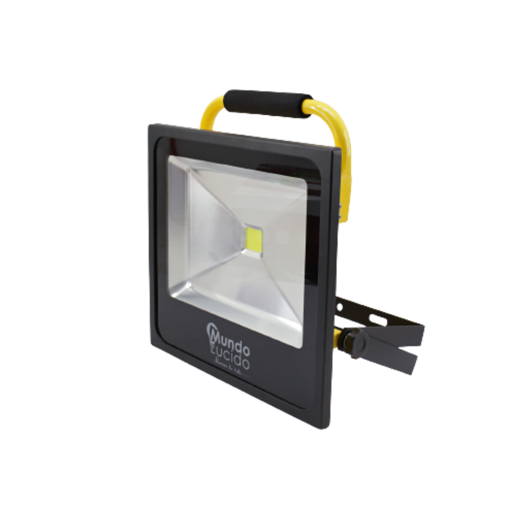 Reflector LED Recargable con Base 50w
