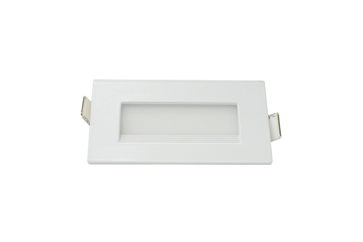 Luminario de cortesía rectangular Luz Blanco cálido