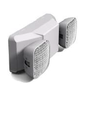 Lampara de Emergencia Cuadrada 2 Faros 1.5 Watts