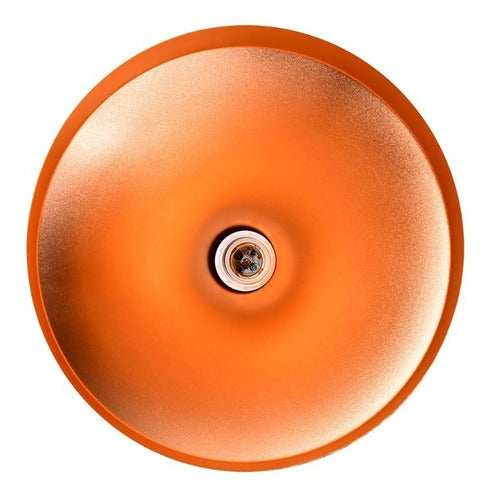 Lámpara Decorativa Colgante Aluminio en Color Cobre