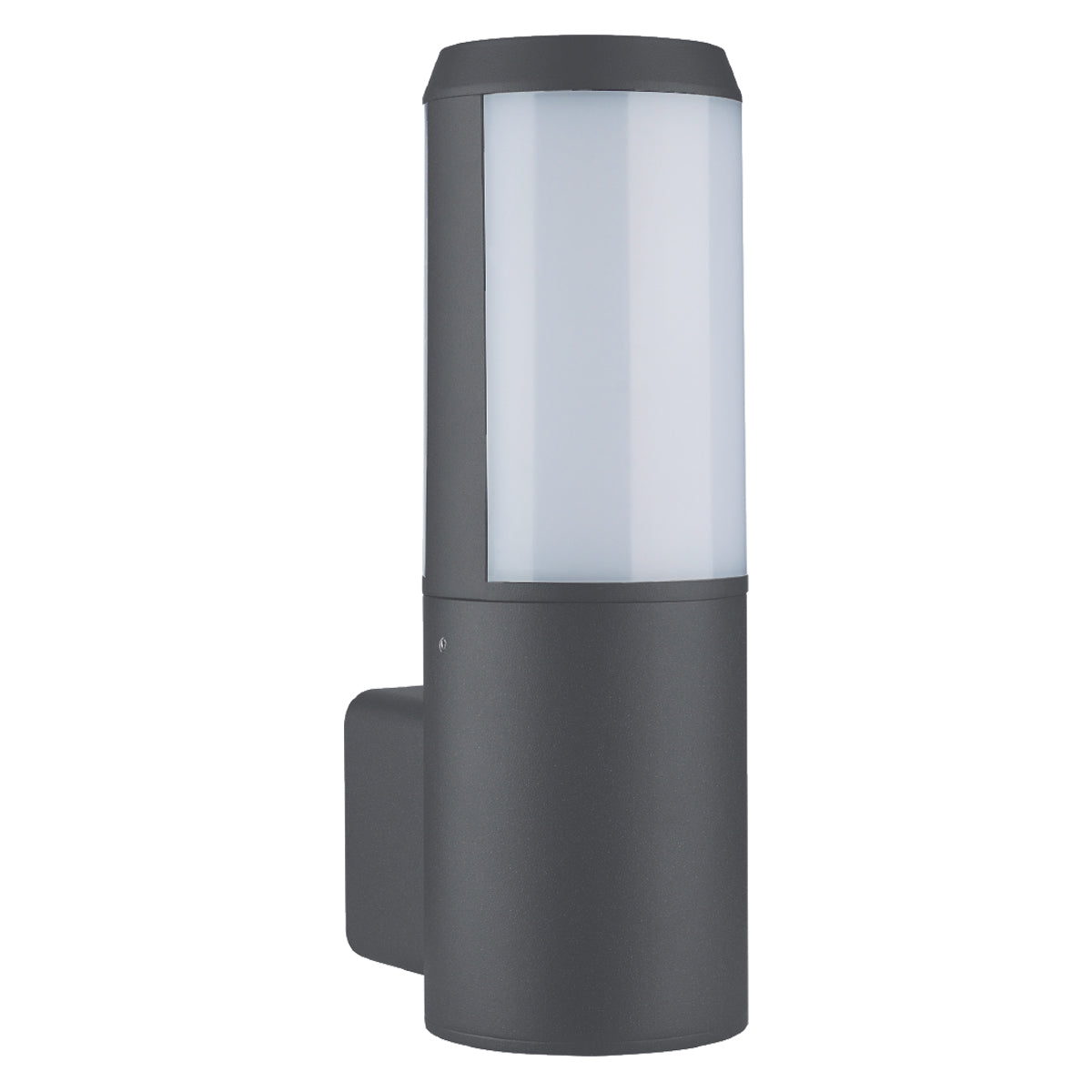 Luminaria de Pared Cilíndrica Gris ADE-016 | Iluminación Decorativa para Exteriores