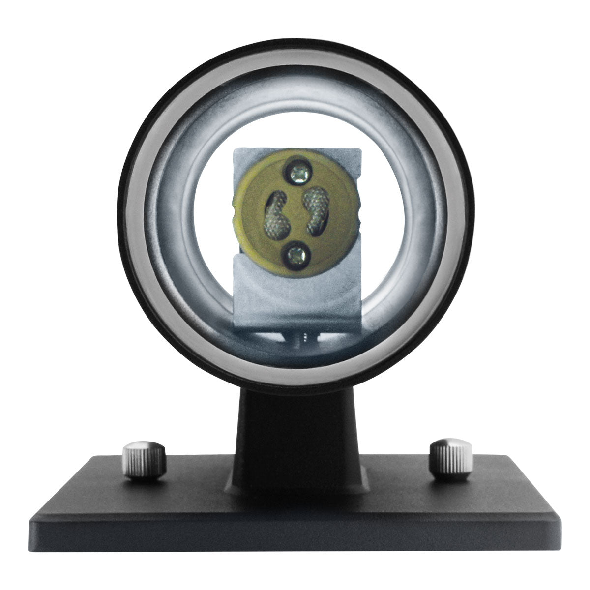 Luminaria de Pared Doble Negro Mate ADE-019 | Iluminación Decorativa para Exteriores