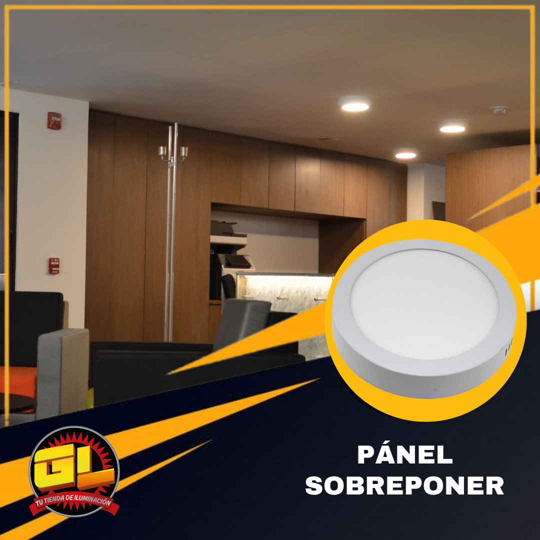 Lámpara de Sobreponer LED 12w Luz Blanca para Techo Plafon