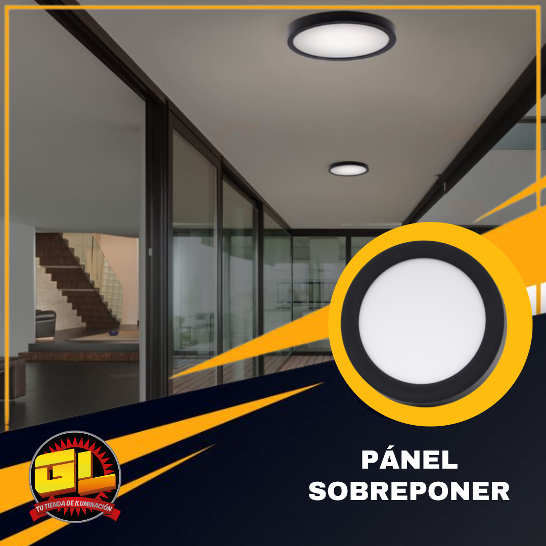 Downlight LED de Sobreponer –DLSR18WBBNR- Iluminación Uniforme y Moderna