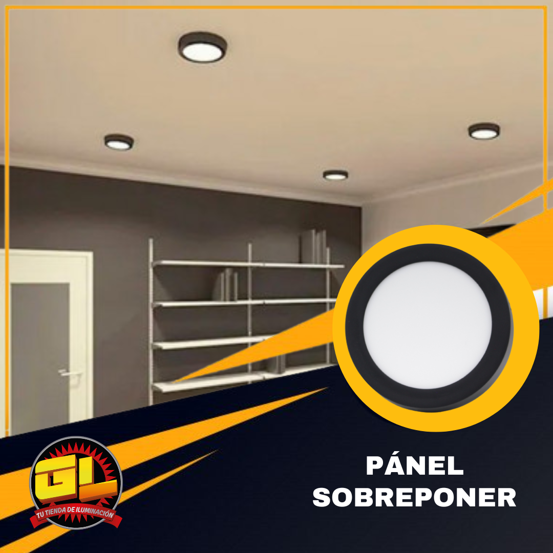 Downlight LED para Oficinas  – Iluminación Moderna y Eficiente- Negro Mate Luz Blanca-DLSR12WBBNR