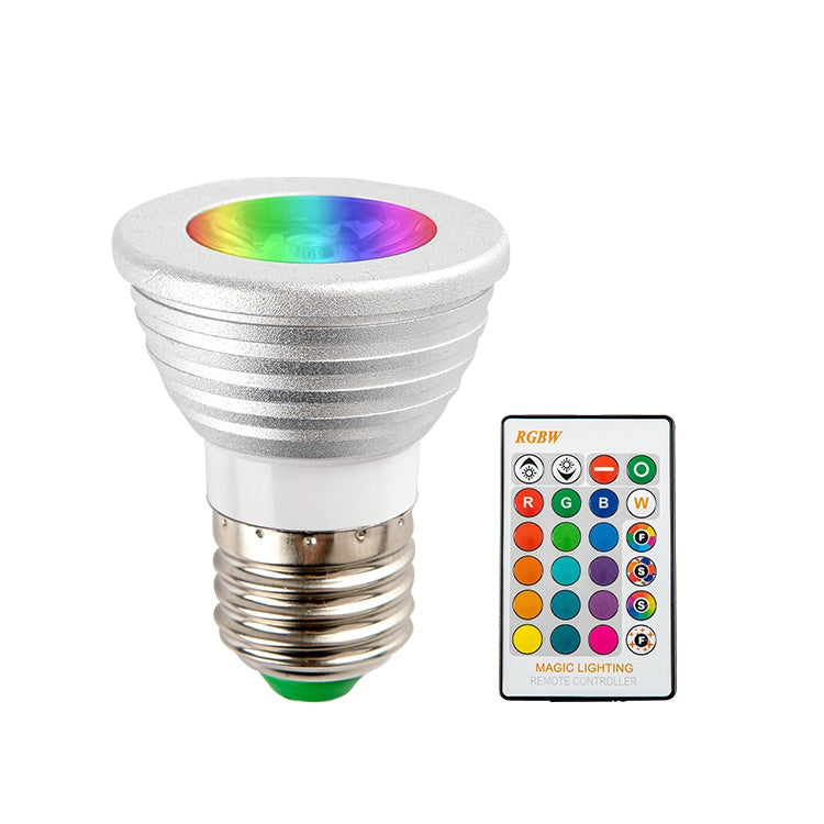 Bombillo LED tipo Spot E26 RGB
