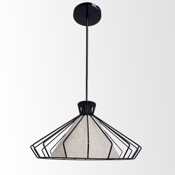 Luminario Colgante Pantalla Lino