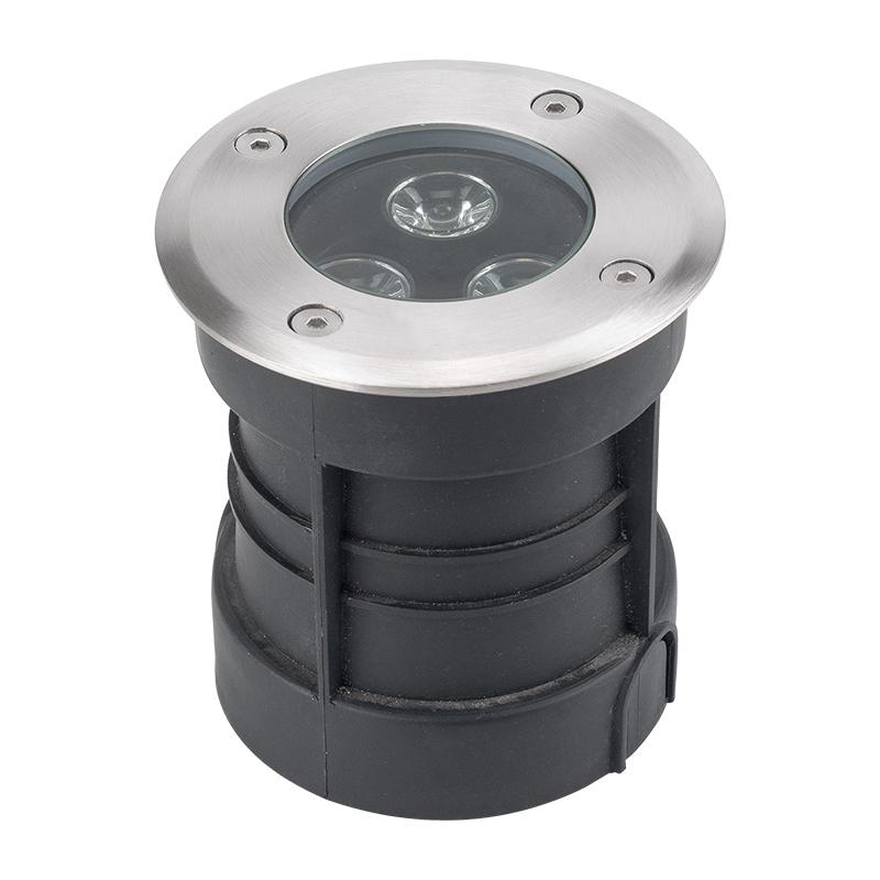 Luminaria Empotrable de Piso 3w Calido GL