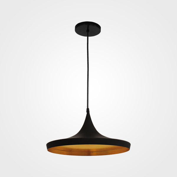 Luminario colgante Candil Blanco interior Dorado