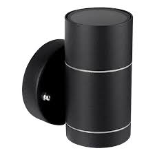 Lámpara de Pared Toledo Simple Negro IP54