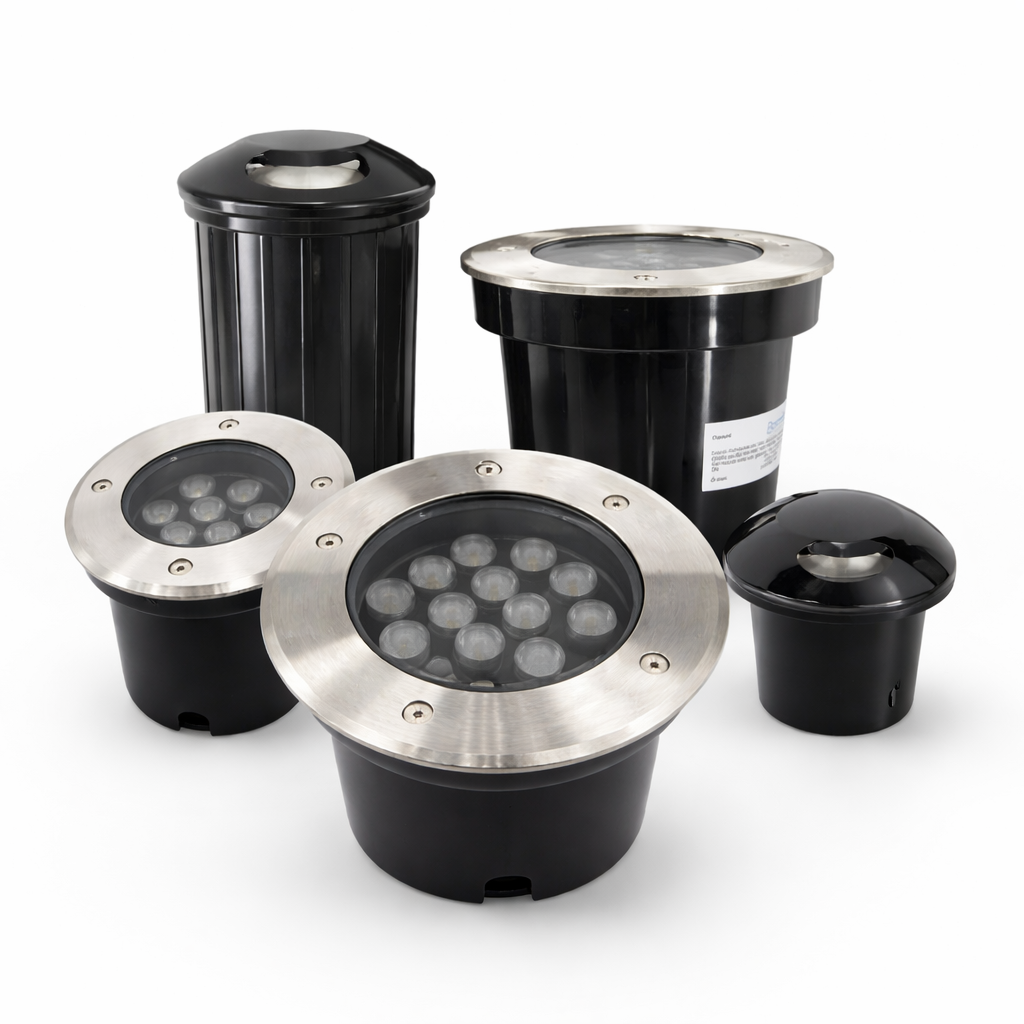 Empotrables de Piso LED para Exterior y Jardín