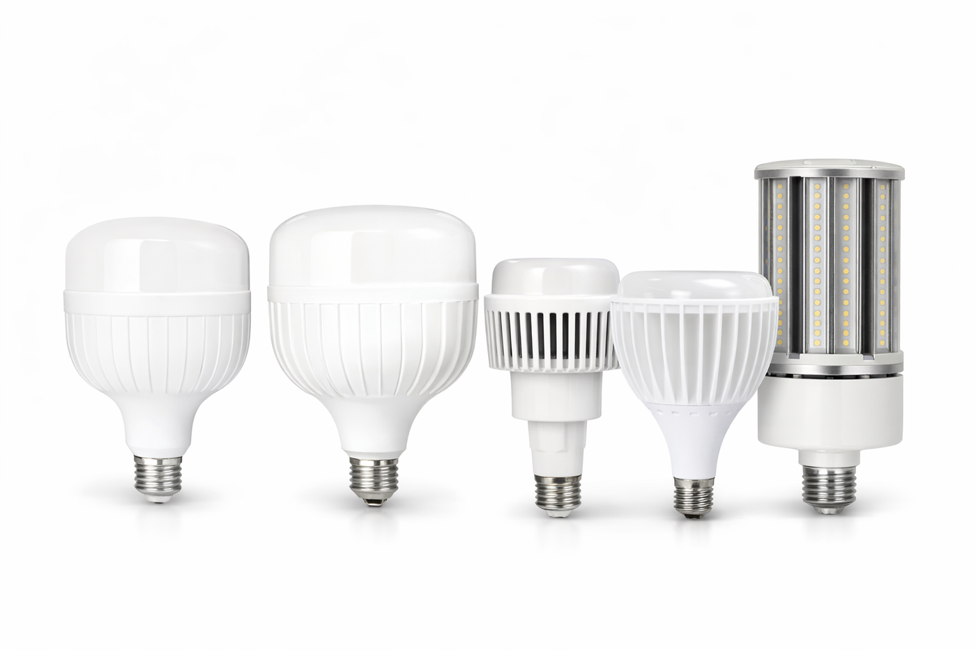Focos LED Industriales de Alta Potencia E26 y E39
