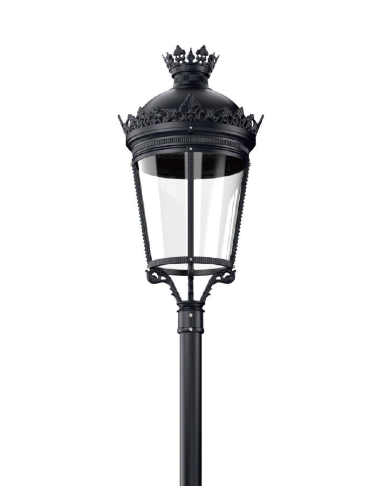 Puntas de Poste Coloniales LED para Exterior