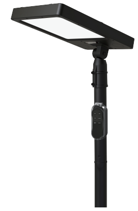 Luminaria Solar All in One con Poste IP65 2500 lm