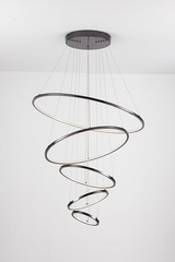 Candil LED Colgante Moderno para Doble Altura con Control