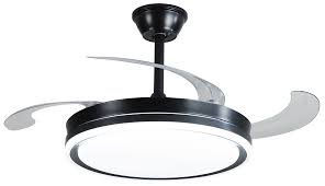 Ventilador retractil color negro intensidad ajustable