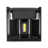 Lámpara Decorativa Led Cubica Luz Calida Bidireccional