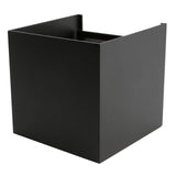 Lámpara Decorativa Led Cubica Luz Calida Bidireccional