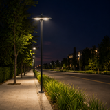Luminario LED Punta de Poste 100W IP65 con Fotocelda Interna PTKJ-100W