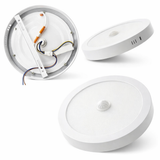 Downlight LED de Sobreponer 18W con Sensor de Movimiento