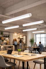 Perfil de Aluminio Suspender 3m Ø6 cm LED