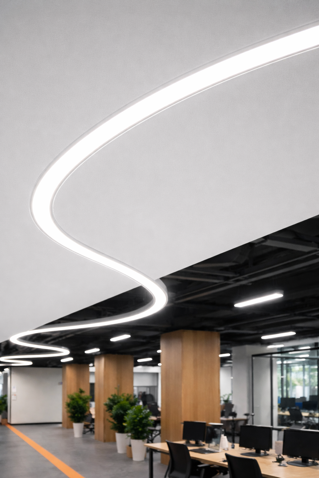Perfil Flexible de Aluminio para Tira LED