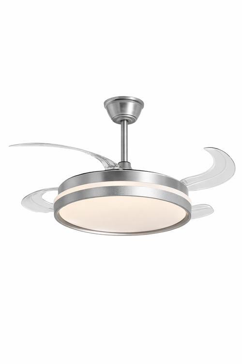 Ventilador LED Retráctil 43" 70W Plata  IV411C