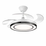 Ventilador de Techo LED Retráctil 45W 45” con Control Remoto