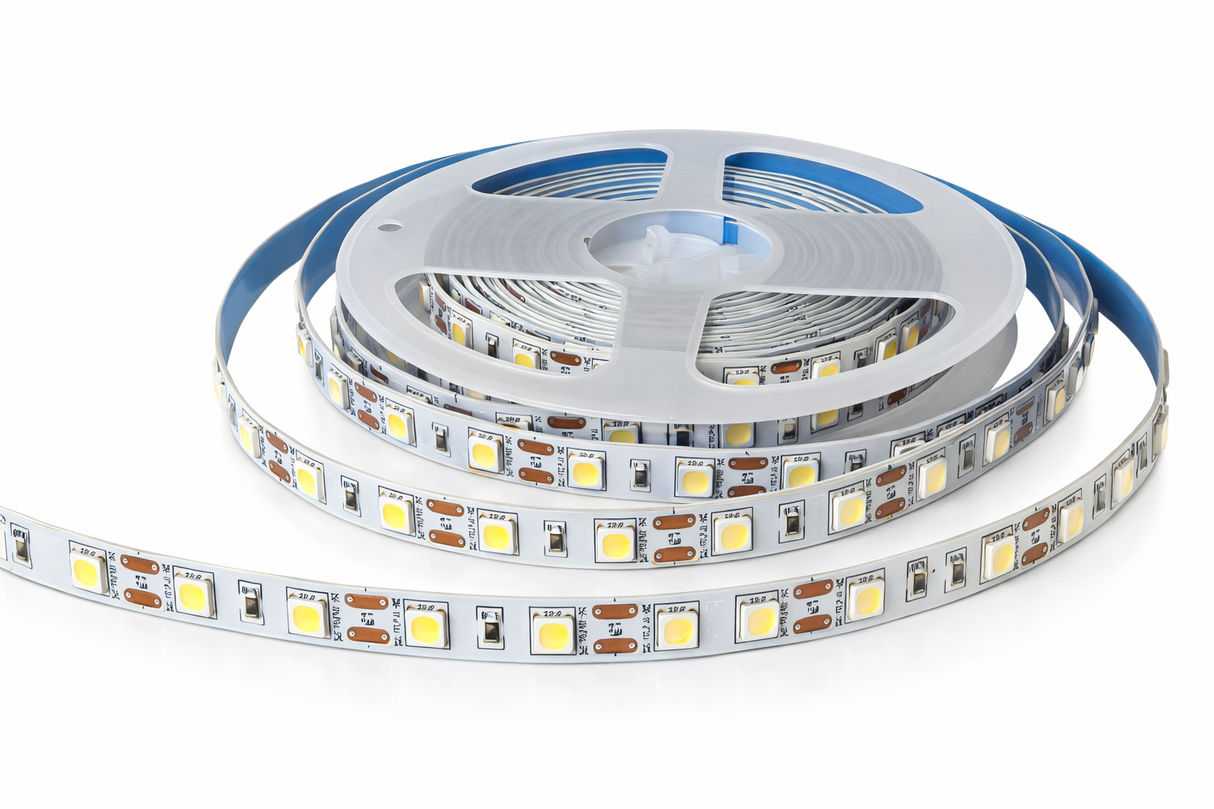 Tira LED 5050 12V Blanca 6500K para Iluminación Interior 5m