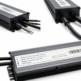 Fuente de Poder 110W 12V IP65 para Tiras LED Exterior