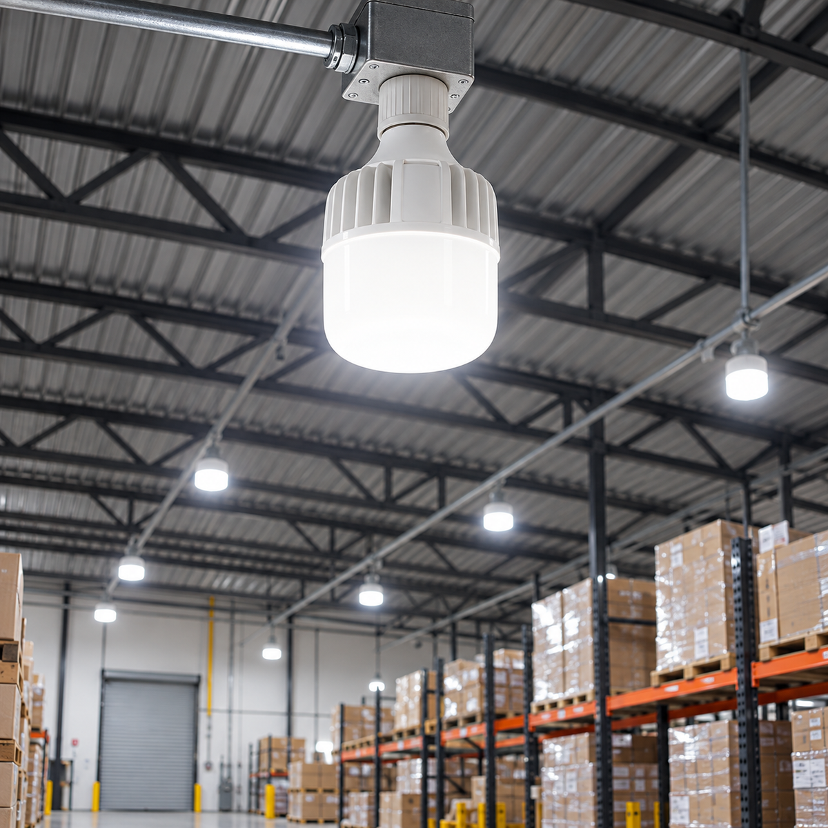 Lámpara LED Industrial 40W E27 4100 lm 6500K ML-TN-40W-BB