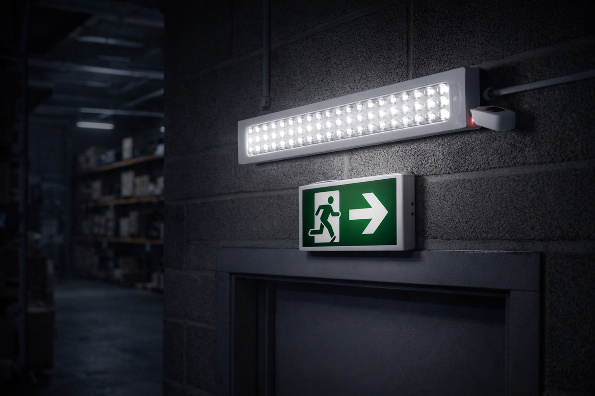 Lámpara de Emergencia LED Barra 60L 2.4W 100-277V